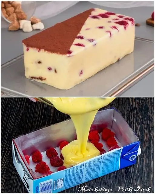 Slatkiš od mleka sa malinama: Čarobni recept vrhunskog ukusa