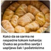 Evo kako da se sarma ne raspadne tokom kuhanja: Ovako se pravilno savija i uspijeva čak i početnicima