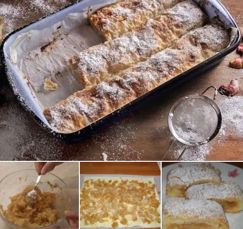 Najbolji Recept Za Štrudlu Od Jabuka: Nema boljeg,ni lakšeg