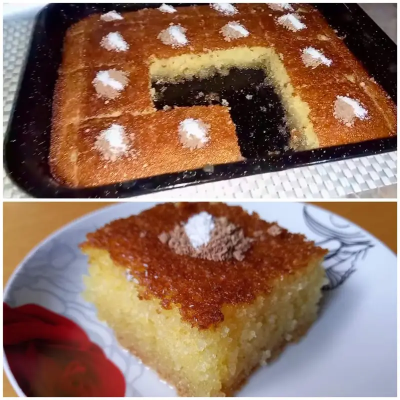 KOLAČ OD GRIZA – MJERA NA ČAŠU: Bez miksera, brz i jednostavan!