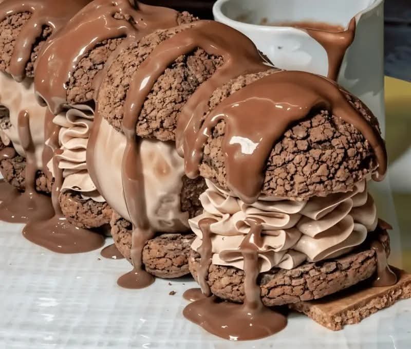 SLATKI HIT: Čokoladni sendvič kolač sa mousse kremom koji osvaja na prvi zalogaj!