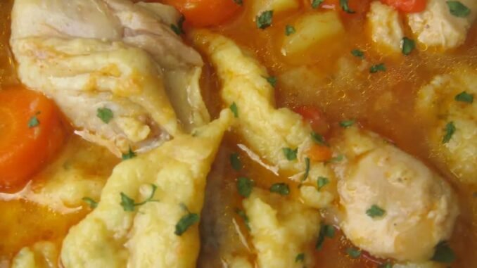 Bakin recept – Najfiniji pileći paprikaš s noklicama hrani dušu i tijelo