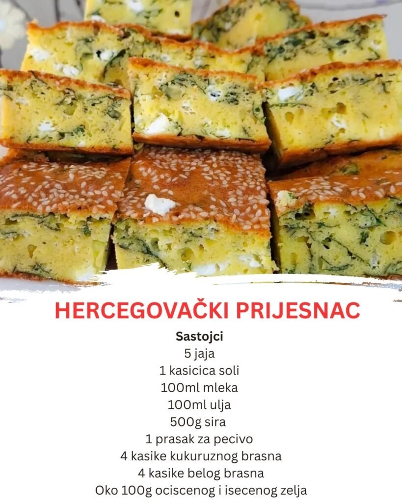 Gotov za pola sata, a nestane za pet minuta – Prijesnac na hercegovački način!