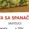 Bez razvlačenja, bez kora – Najlakša pita sa spanaćem!