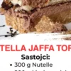 Nutella Jaffa Torta: Kremasti spoj čokolade i pomorandže koji je sve zaludio